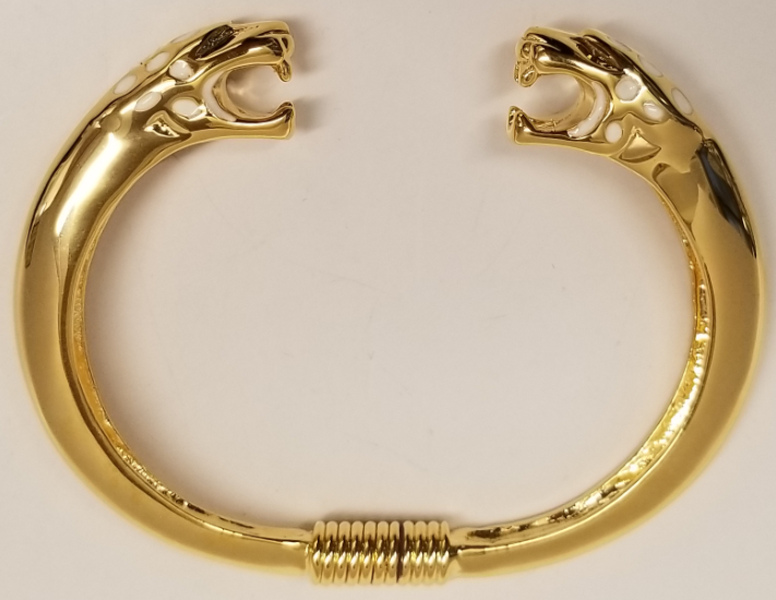 Buy BHAYANI STORE Bracelet For Men Silicone Wild Jaguar Dimond Gold Plated  Men's Bracelet at Amazon.in